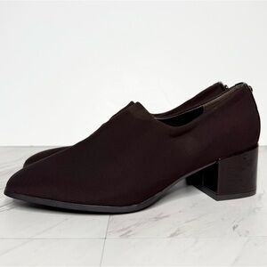 Donald Pliner Keesa Brown Square Toe Heel Pump 9